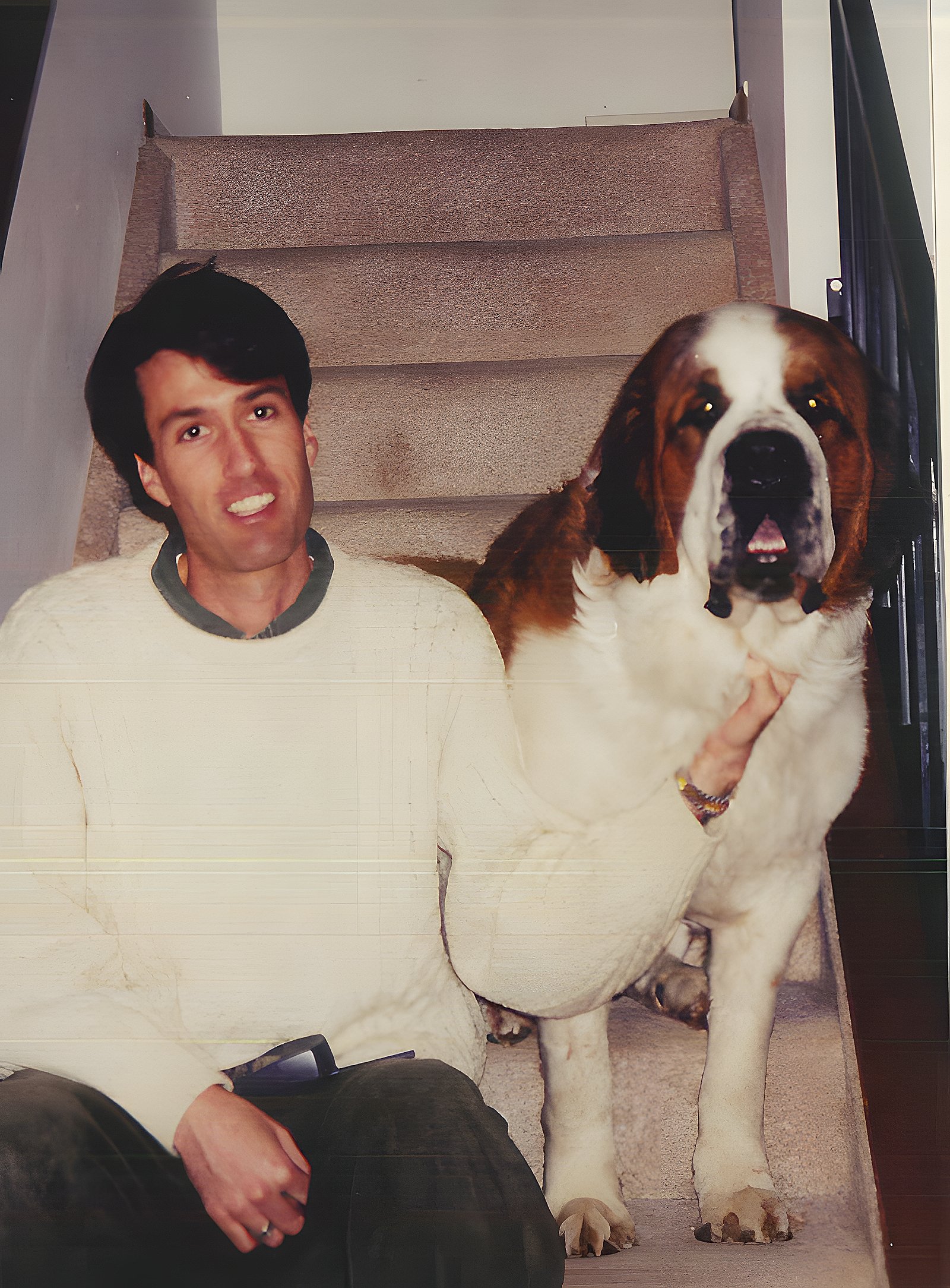 Tom with Max